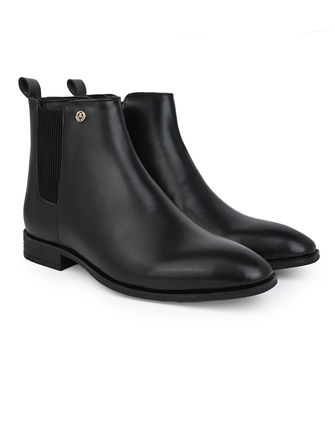 Alberto Torresi Synthetic Black Chelsea Boots For Men 5 Alberto Torresi Synthetic Black Chelsea Boots For Men - Image 5
