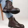 Alberto Torresi Devl 552 Robust Shiny And Masculine Boot With Zipper On Inside For Easy Of Wear -Alberto Torresi Sale Store DSC 7810