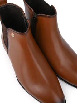 Alberto Torresi Synthetic Tan Chelsea Boots For Men -Alberto Torresi Sale Store DSC 9154
