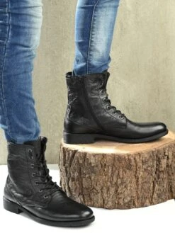 Alberto Torresi Barcus Black Ankle Boots -Alberto Torresi Sale Store DSC 9170