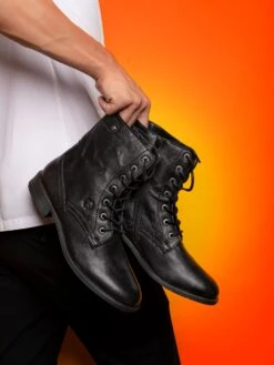 Alberto Torresi Barcus Black Ankle Boots -Alberto Torresi Sale Store SHOEUYA7TZAJZWGY 1